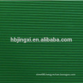 Green Fine Ribbed Rubber Mat